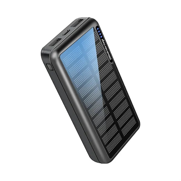 20000Mah Solar Power Bank Flashlight