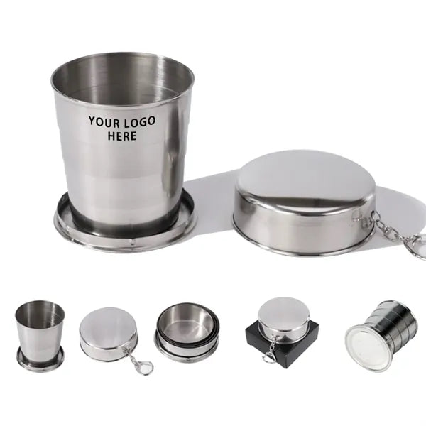 Collapsible Camping Stainless Steel Cup
