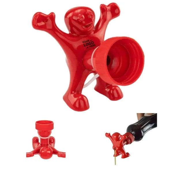 Little Red Man Seasoning Bottle Cap