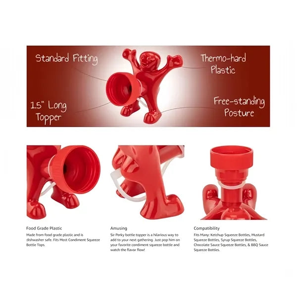 Little Red Man Seasoning Bottle Cap