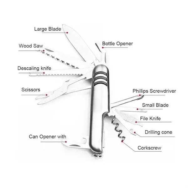 Multi-Function Swiss Style Knife