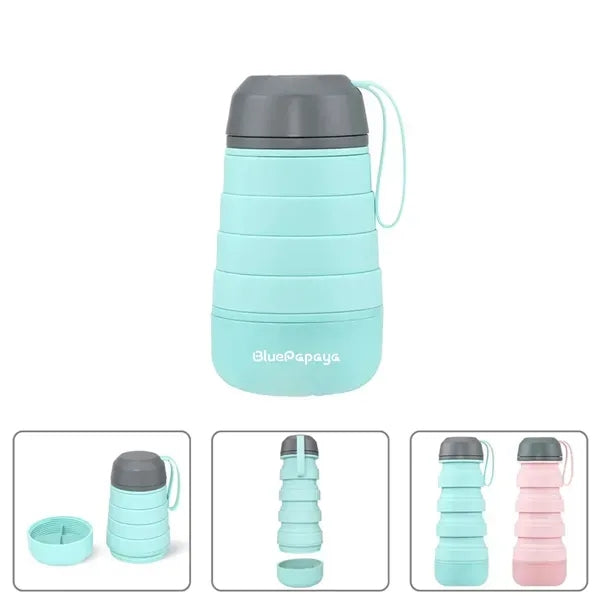 Collapsible Silicone Water Bottle