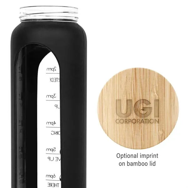 Bronte Glass Water Bottle 36 oz