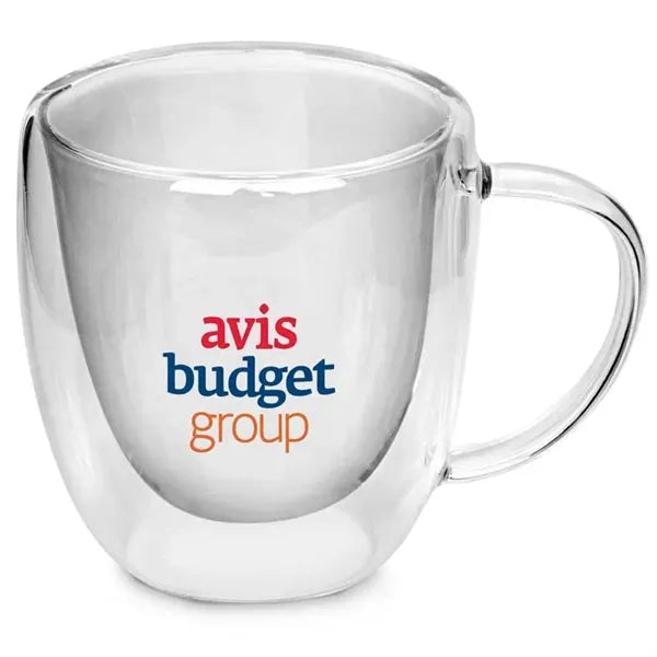 Double Wall Glass Mug 8.5 oz.