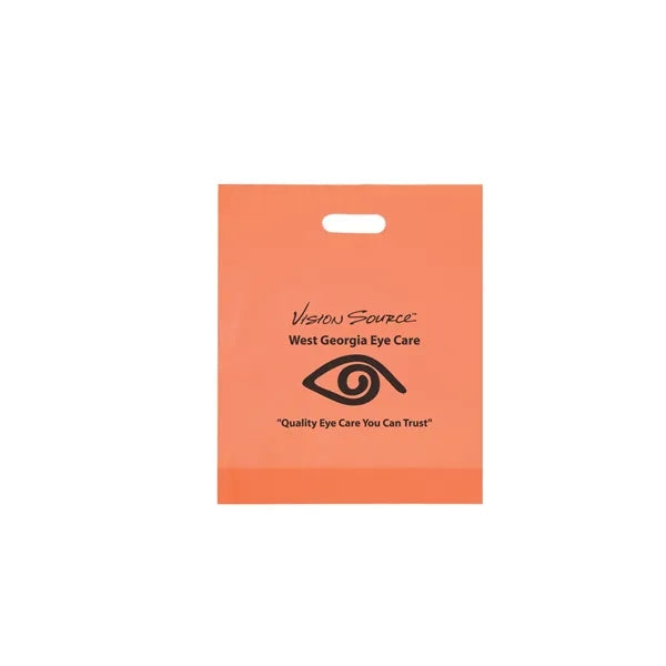 Frosted Die Cut Bag - Flexo Ink