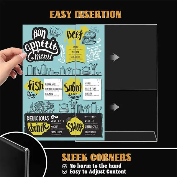 Acrylic Sign Stand Holder