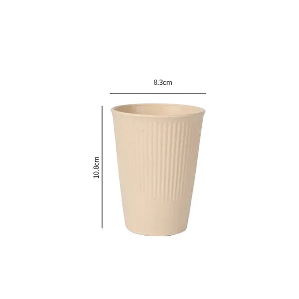 Wheat Straw Cups Set