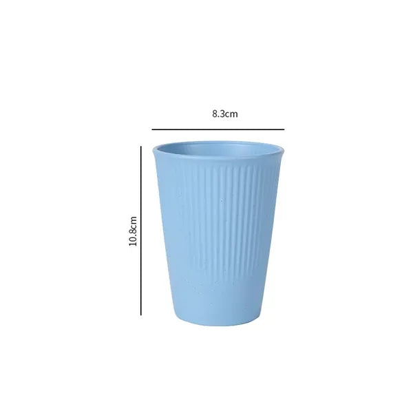 Wheat Straw Cups Set