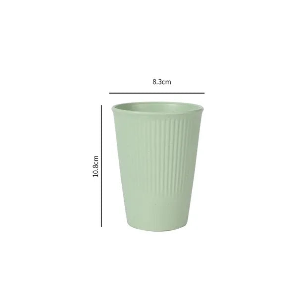 Wheat Straw Cups Set