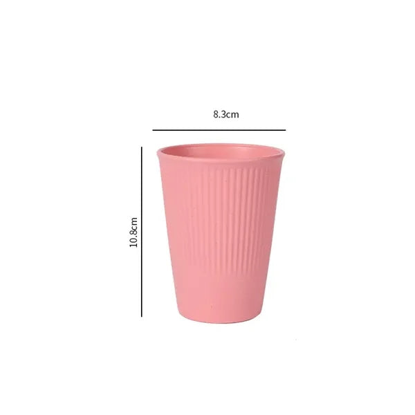 Wheat Straw Cups Set