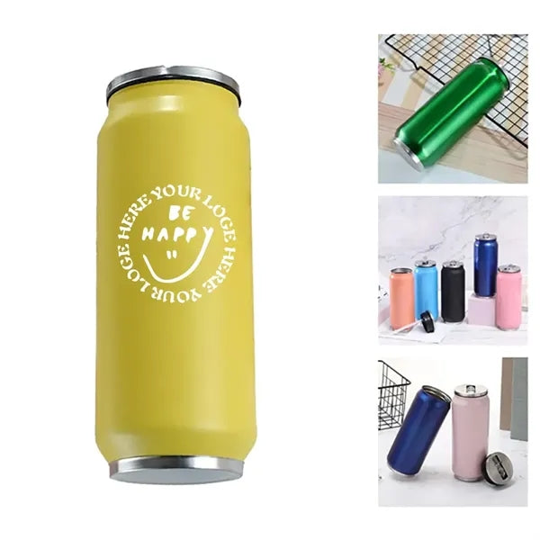 Stainless Steel Pop Can Coke Straw Bottle