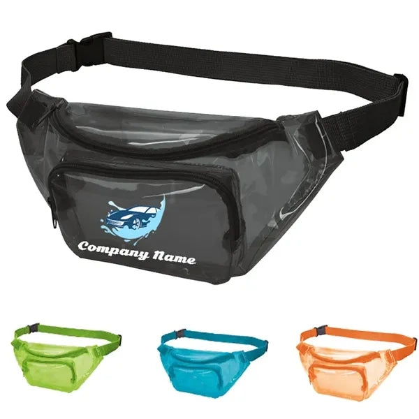 Water resistant clear PVC bag purse