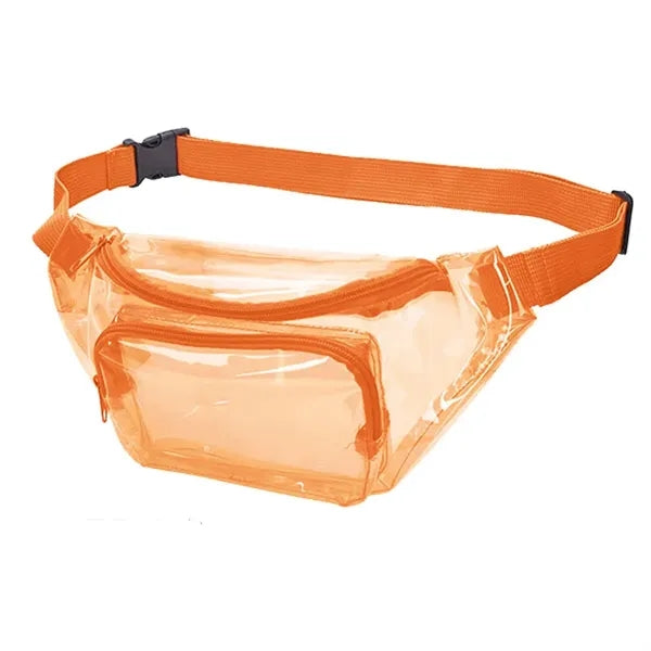 Water resistant clear PVC bag purse
