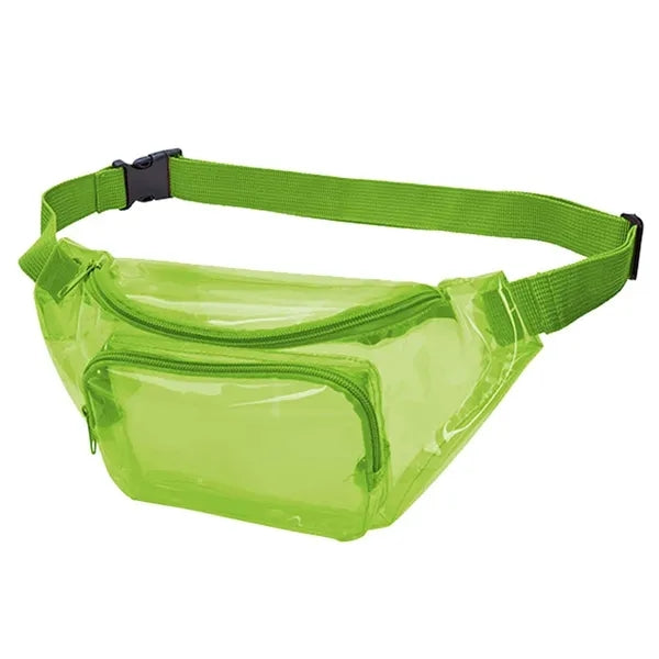 Water resistant clear PVC bag purse