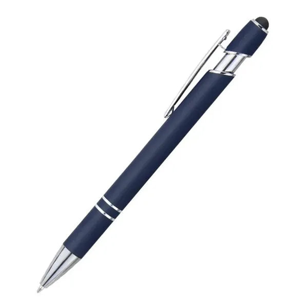 Soft Rubber Incline Stylus Metal Pen