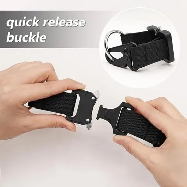 Quick Release Carabiner Clip Tactical Keychain
