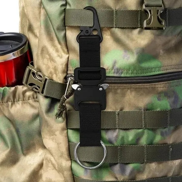 Quick Release Carabiner Clip Tactical Keychain