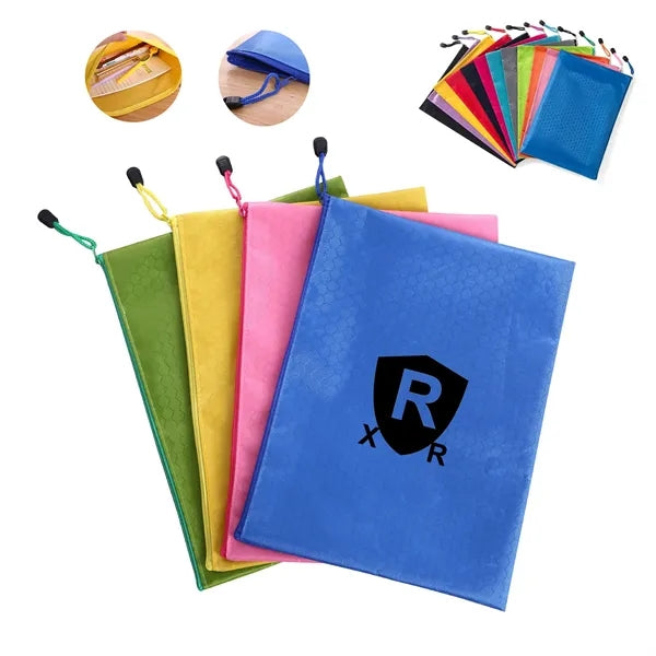Waterproof Zipper File Bags A4