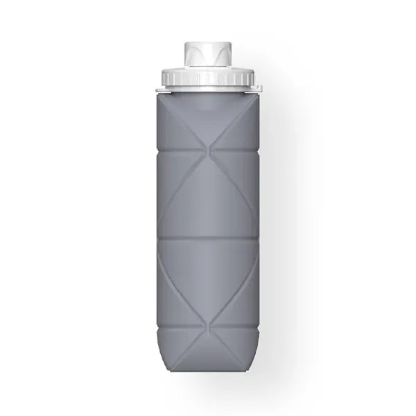 BPA-free silicone Lightweight and foldable water bottle