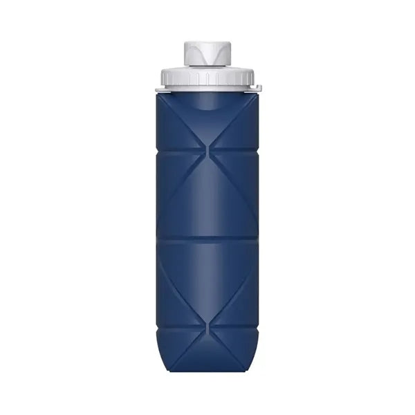 BPA-free silicone Lightweight and foldable water bottle