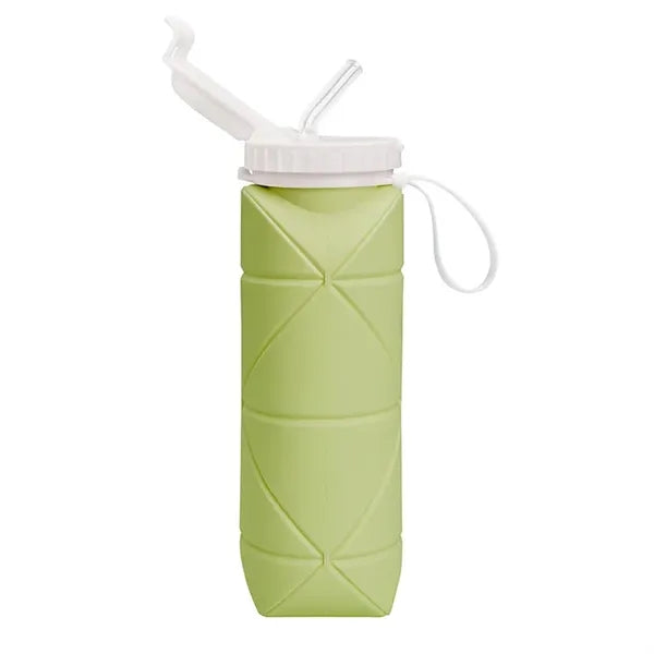 Cold heat resistance Travel Silicone portable Water Bottle
