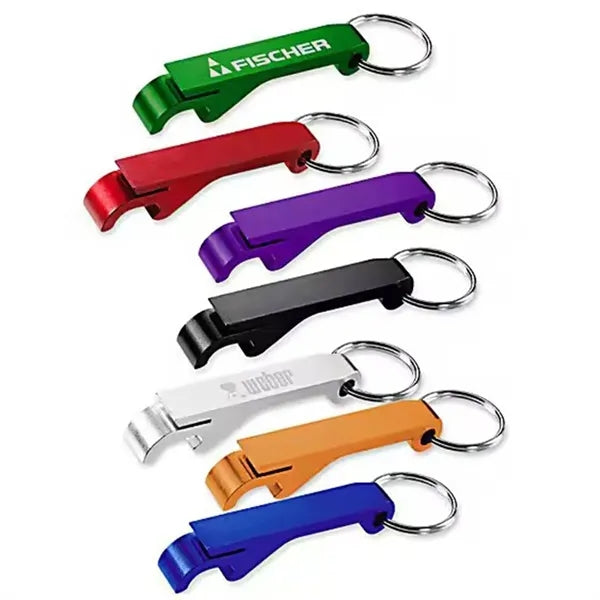 Portable Aluminum Alloy Bottle Opener Keychain
