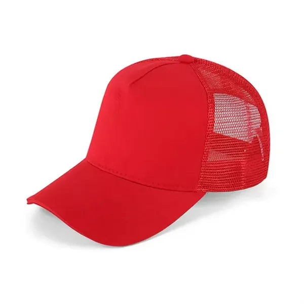 Cotton Mesh Back Baseball Cap