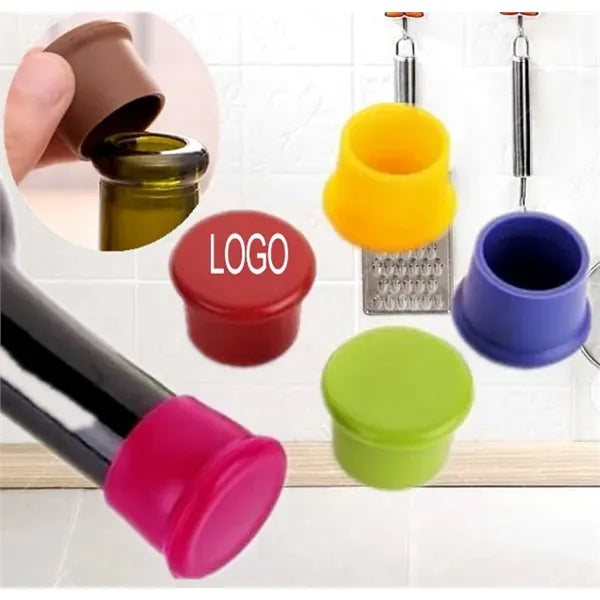 Silicone Wine & Kitchen Bottle Stoppers