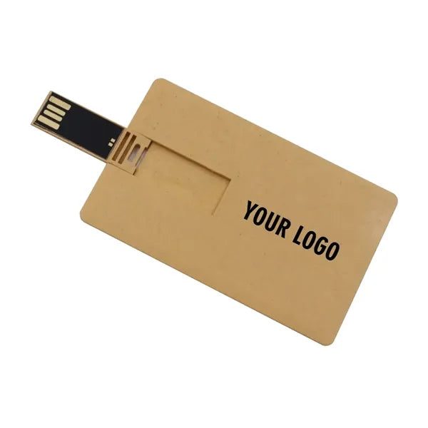 Wheat Straw Credit Card USB Flash Drive