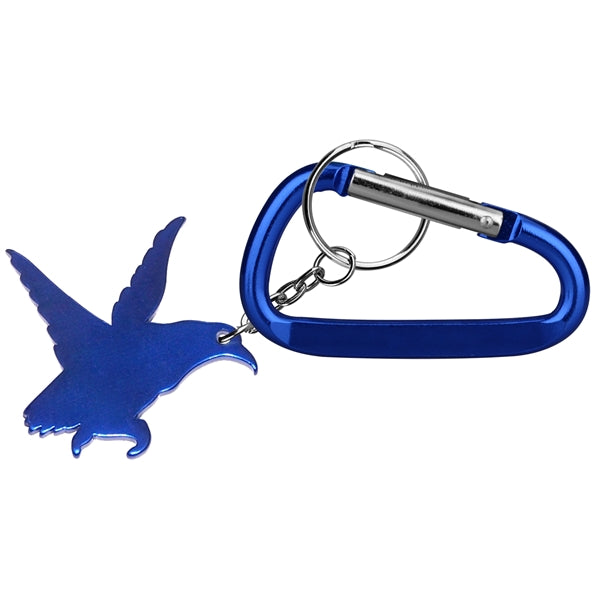 Eagle Shape Bottle Opener Key Chain & Carabiner