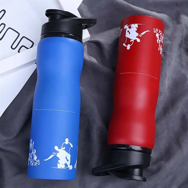 Large Stainless Steel Sports Outdoor Portable Water Bottle