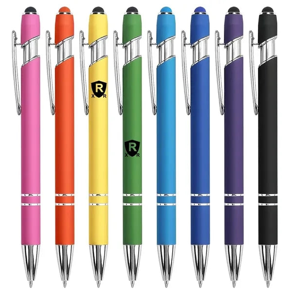 Dual Function Retractable Pen, Smooth Writing & Stylus tip.