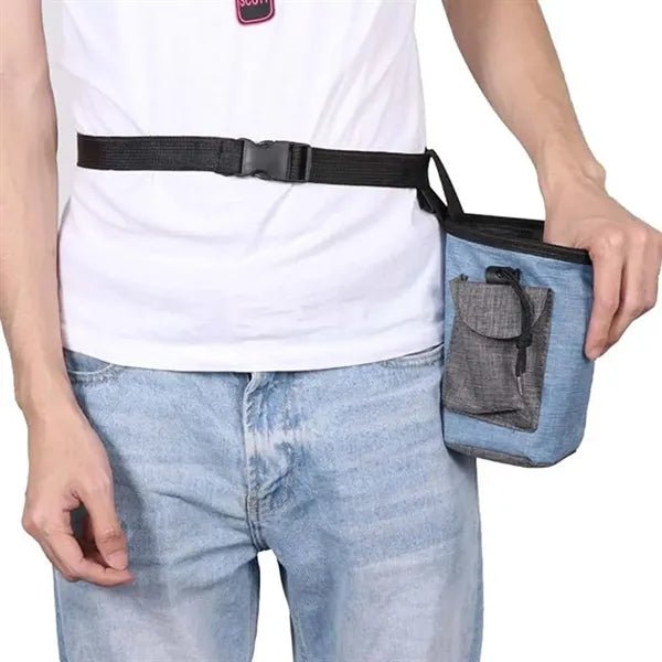 Dog Training Snack Waist Shoulder Pouch Bag