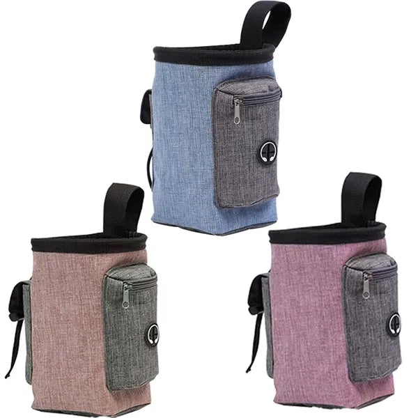 Dog Training Snack Waist Shoulder Pouch Bag