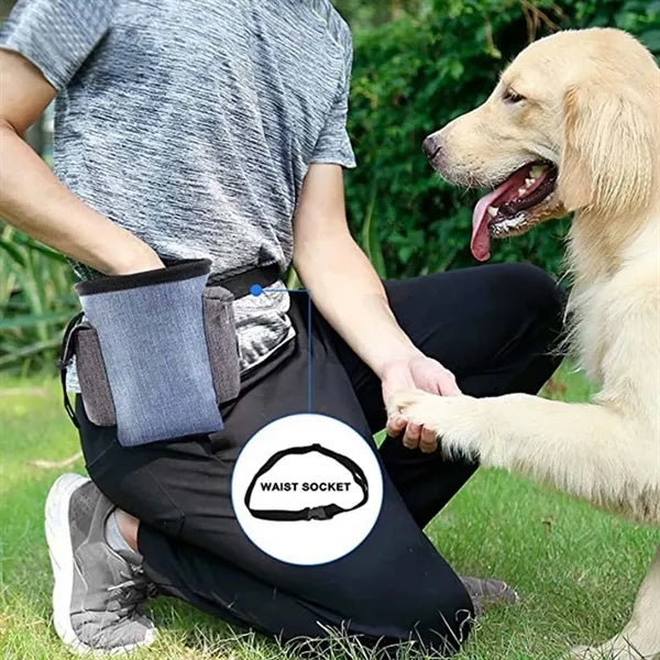 Dog Training Snack Waist Shoulder Pouch Bag