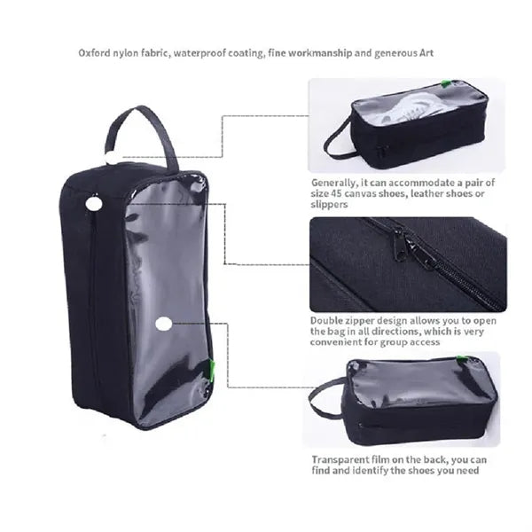 Multi-Purpose Waterproof Transparent Storage Shoes Bag