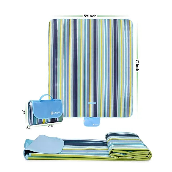 Polyester Foldable Beach Blanket