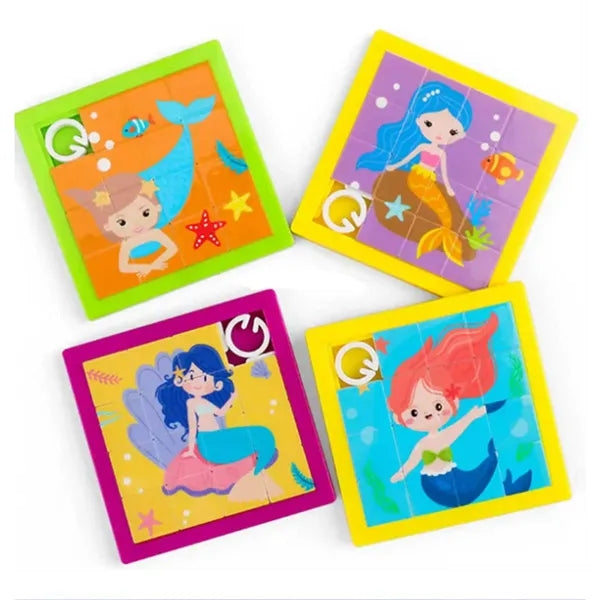 Plastic Sliding Puzzle Game