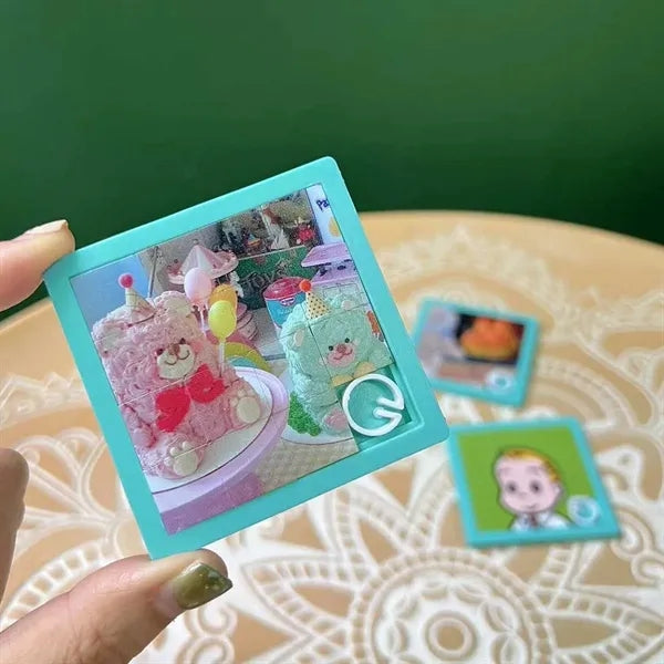 Plastic Sliding Puzzle Game