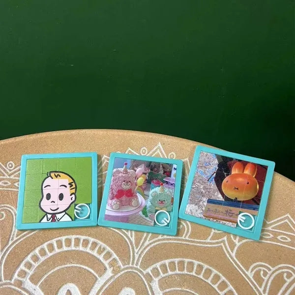 Plastic Sliding Puzzle Game