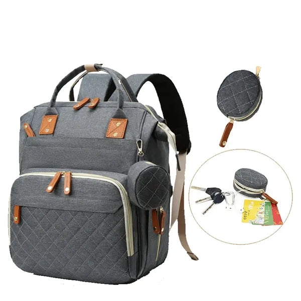 Waterproof USB Mummy Diaper Backpack