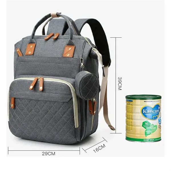 Waterproof USB Mummy Diaper Backpack