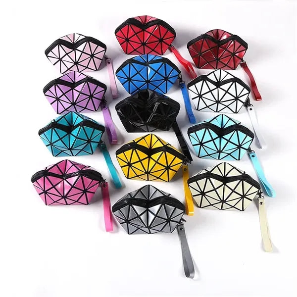 Geometric Diamond Make-up Bag