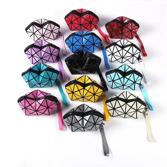 Geometric Diamond Make-up Bag