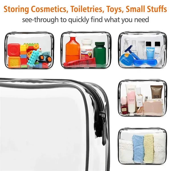 Clear Waterproof Toiletry Bag