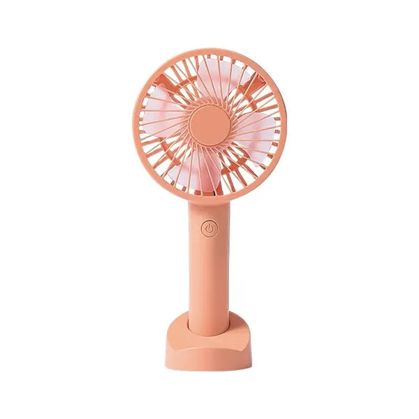 Portable silent motor charge cable Battery hand held fan