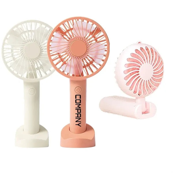 Travel Outdoor Portable Rechargeable Handheld Fan
