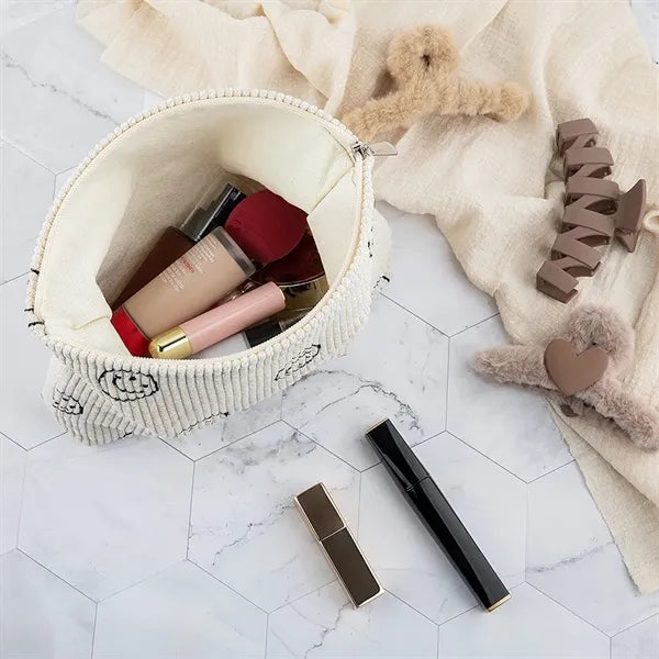 Cute Corduroy Toiletry bag