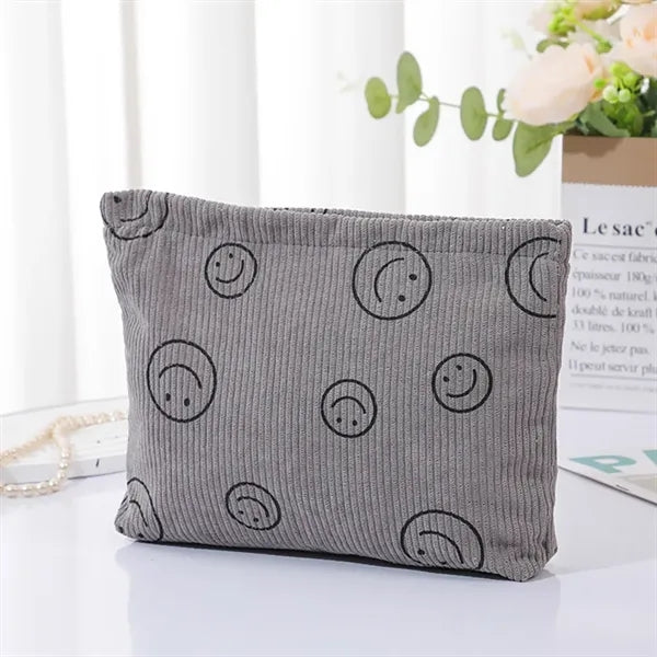 Cute Corduroy Toiletry bag