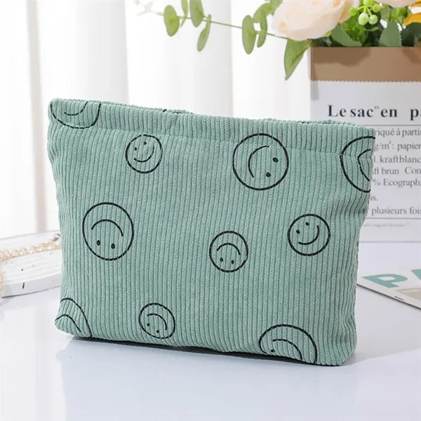 Cute Corduroy Toiletry bag